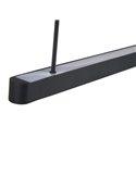 ABISAL 48W LED-Pendelleuchte, 3000K, TRIAC-dimmbar, 2610Lm, organisches Design mit Diffusor und linearem Modul