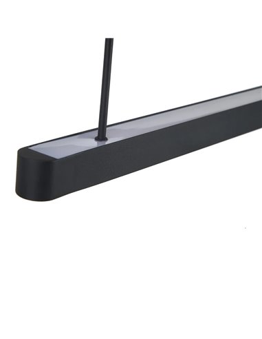 Lámpara colgante LED 48W ABISAL 3000K regulable TRIAC 2610Lm diseño orgánico con difusor y módulo lineal