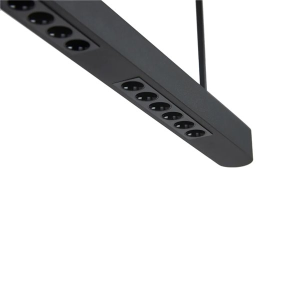ABISAL 48W LED-Pendelleuchte, 3000K, TRIAC-dimmbar, 2610Lm, organisches Design mit Diffusor und linearem Modul