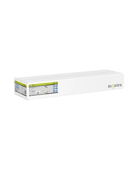 ABISAL 48W LED-Pendelleuchte, 3000K, TRIAC-dimmbar, 2610Lm, organisches Design mit Diffusor und linearem Modul