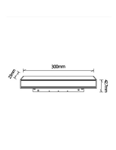 Diffuseur Linear Focus LED rail...