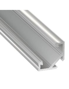 Profilé en aluminium incliné - Type C - 2 m | LeónLeds