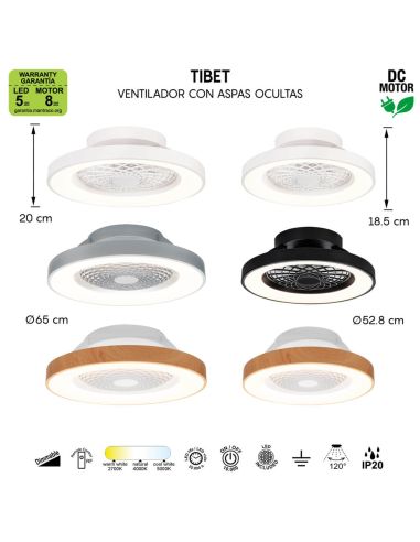 Coleção Tibet da Mantra Lighting