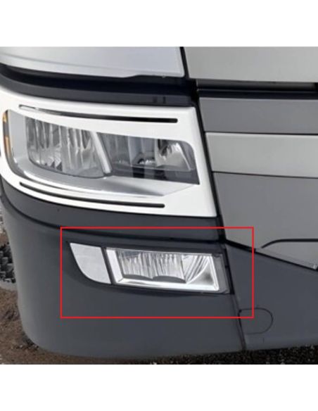 Detalle Faro Antiniebla LED Scania Series P, G, R, S (2016+) - Lado Izquierdo | OEM 2552714