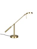 MONZA LED-Tischleuchte, Bronze, 12 W, Farbtemperatur 2300–4000 K, 1400 lm, dimmbar, Berührungssensor, IP20