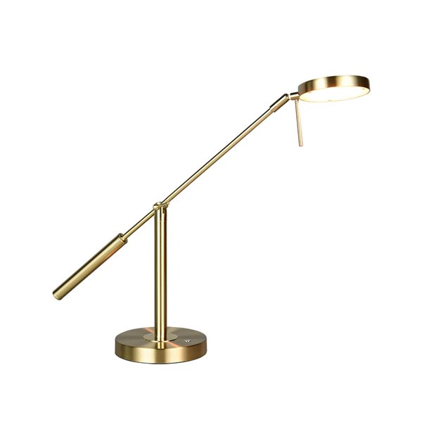 MONZA LED-Tischleuchte, Bronze, 12 W, Farbtemperatur 2300–4000 K, 1400 lm, dimmbar, Berührungssensor, IP20