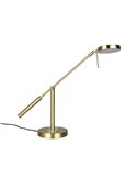 MONZA LED-Tischleuchte, Bronze, 12 W, Farbtemperatur 2300–4000 K, 1400 lm, dimmbar, Berührungssensor, IP20