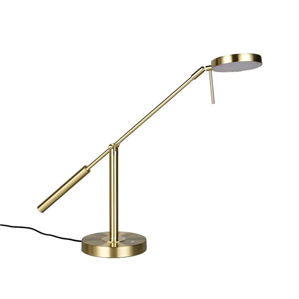 MONZA LED-Tischleuchte, Bronze, 12 W, Farbtemperatur 2300–4000 K, 1400 lm, dimmbar, Berührungssensor, IP20