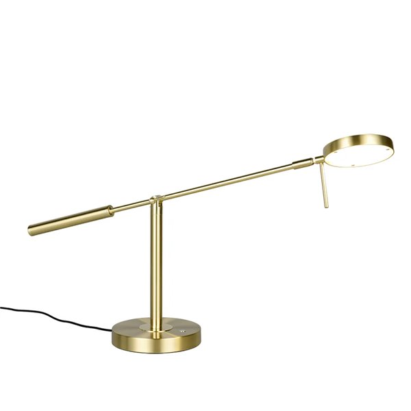 MONZA LED-Tischleuchte, Bronze, 12 W, Farbtemperatur 2300–4000 K, 1400 lm, dimmbar, Berührungssensor, IP20