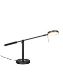 MONZA LED-Tischleuchte, Mattschwarz, 12 W, Farbtemperatur 2300–4000 K, 1400 lm, dimmbar, Berührungssensor, IP20