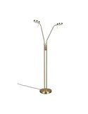 MONZA LED-Stehleuchte, Bronze, 2 x 12 W, Farbtemperatur 2300–4000 K, 2 x 1400 lm, dimmbar, Berührungssensor, Schutzart IP20