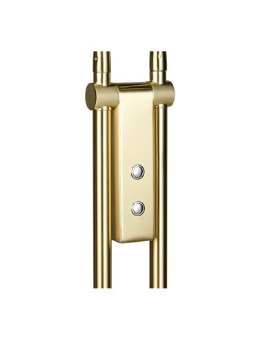 MONZA LED-Stehleuchte, Bronze, 2 x 12 W, Farbtemperatur 2300–4000 K, 2 x 1400 lm, dimmbar, Berührungssensor, Schutzart IP20