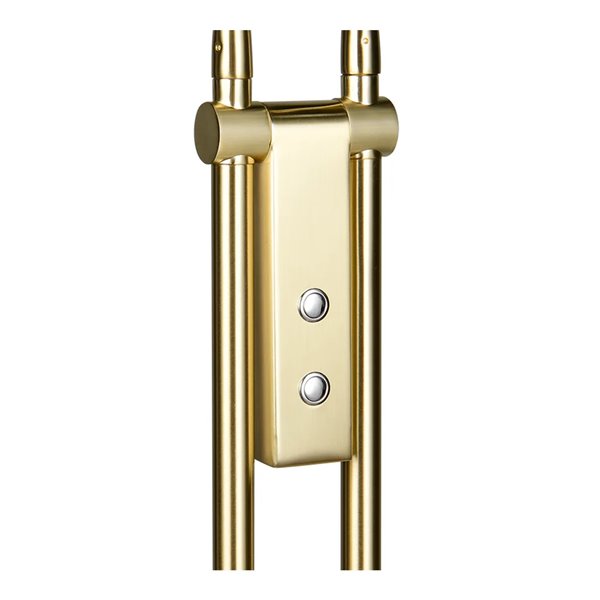 MONZA LED-Stehleuchte, Bronze, 2 x 12 W, Farbtemperatur 2300–4000 K, 2 x 1400 lm, dimmbar, Berührungssensor, Schutzart IP20