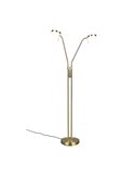 MONZA LED-Stehleuchte, Bronze, 2 x 12 W, Farbtemperatur 2300–4000 K, 2 x 1400 lm, dimmbar, Berührungssensor, Schutzart IP20