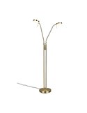 MONZA LED-Stehleuchte, Bronze, 2 x 12 W, Farbtemperatur 2300–4000 K, 2 x 1400 lm, dimmbar, Berührungssensor, Schutzart IP20