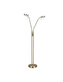 MONZA LED-Stehleuchte, Bronze, 2 x 12 W, Farbtemperatur 2300–4000 K, 2 x 1400 lm, dimmbar, Berührungssensor, Schutzart IP20