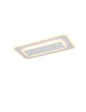 RIVA LED-Deckenleuchte, mattweiß, 14 W, Farbtemperatur 2700–6500 K, 1500 lm, dimmbar mit Fernbedienung, Schutzart IP20