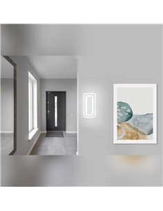 RIVA LED-Deckenleuchte, mattweiß, 14 W, Farbtemperatur 2700–6500 K, 1500 lm, dimmbar mit Fernbedienung, Schutzart IP20 2