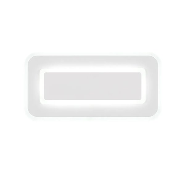 Luminária de teto LED RIVA, branco fosco, 14W, temperatura de cor 2700-6500K, 1500lm, dimerizável com controle remoto, IP20