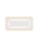 Plafonnier LED RIVA, blanc mat, 14 W, température de couleur 2700-6500 K, 1500 lm, intensité variable avec télécommande, IP20