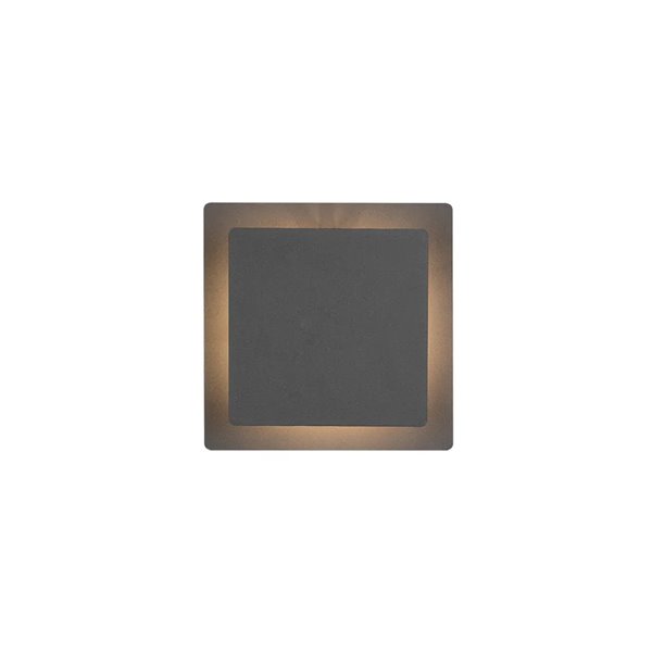 Applique murale LED MIO noir mat 6W 3000K 560lm IP20