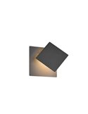 Aplique LED MIO negro mate 6W 3000K 560lm IP20