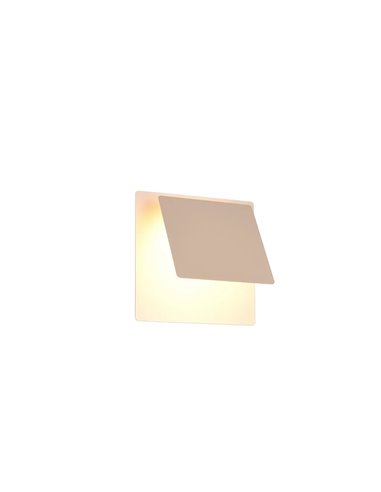 Aplique LED MIO beige 6W 3000K 560lm IP20
