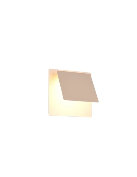 Aplique LED MIO beige 6W 3000K 560lm IP20