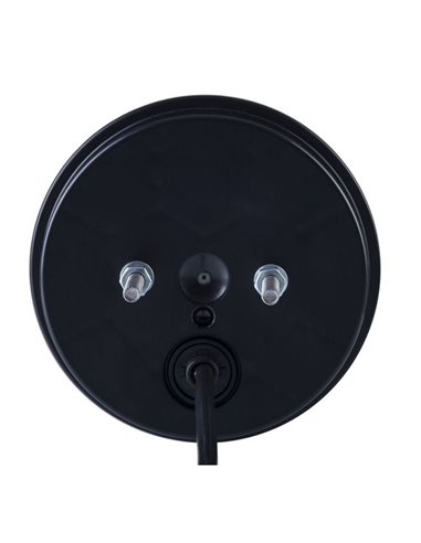 Feu arrière rond à LED LUCY LZD 2422 12/24 V avec câble, 3 fonctions, IP68, ECE E9