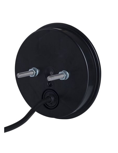 LUCY LZD 2424 12/24V LED-Rundrückleuchte mit Kabel, 3 Funktionen, Schutzart IP68, ECE E9
