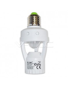 Sensor de movimento PIR de 360° para lâmpada E27 2