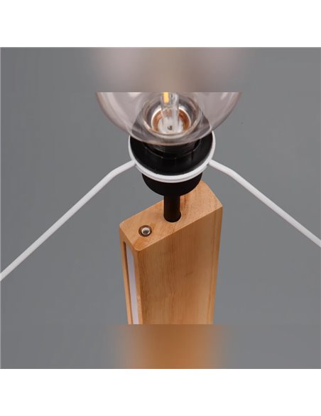 Lámpara de pie orientable RAHUL níquel mate 3xGU10 (no incl.) IP20