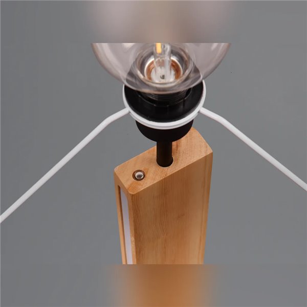 Lámpara de pie orientable RAHUL níquel mate 3xGU10 (no incl.) IP20