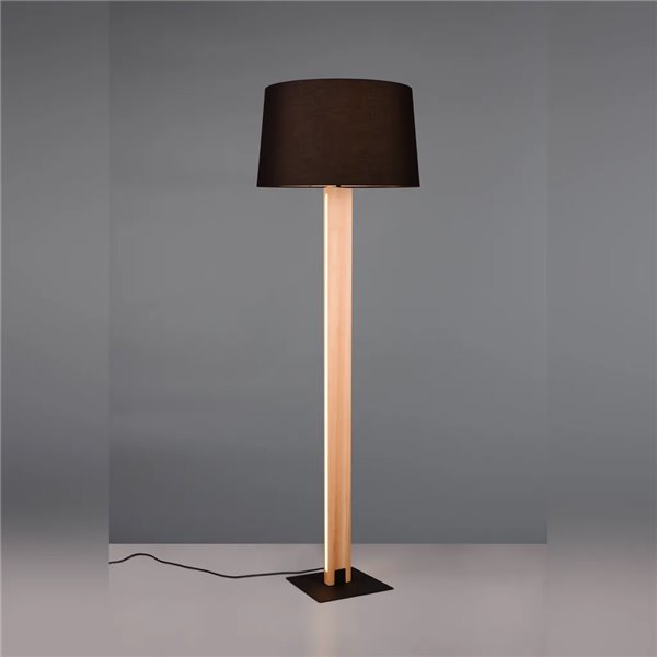 Lámpara de pie orientable RAHUL níquel mate 3xGU10 (no incl.) IP20