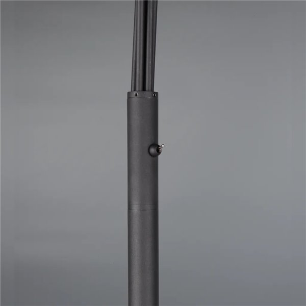 Lámpara de pie MARLEY negro 5xGU10 orientable 180 cm con interruptor IP20 (sin bombillas)