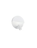 MARIO Wandleuchte, weiße LED, 8,3 W, 800 lm, 3000 K, mit verstellbarer Leselampe, Ø 16 cm, IP20