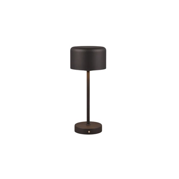 JEFF Schwarze LED-Dessertlampe 1,5 W 120 lm 3000 K Touchscreen Tragbar USB IP20