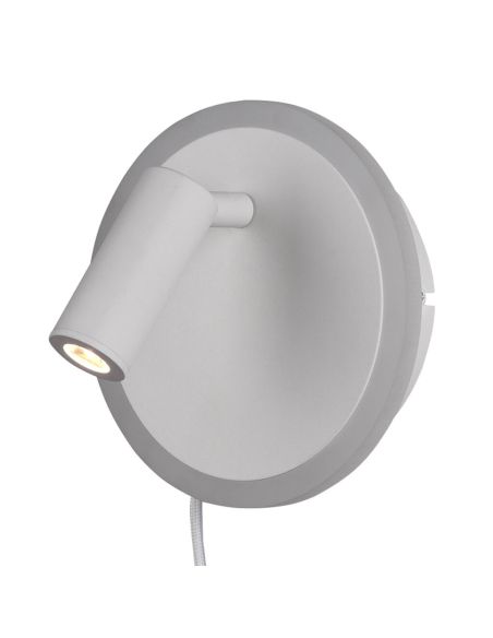 Aplique de Pared LED Dual con Lector y Luz Ambiente