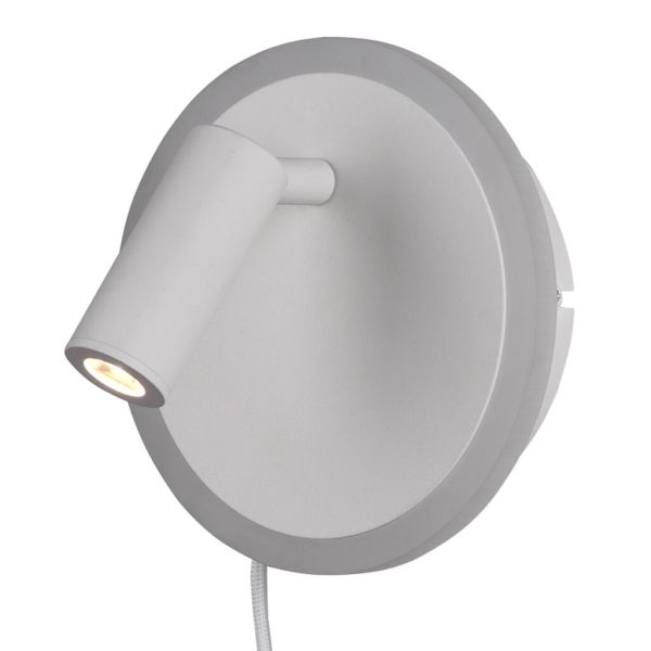 Aplique de Pared LED Dual con Lector y Luz Ambiente