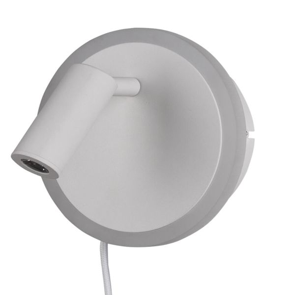 Luminária de parede dupla de LED com luz de leitura e luz ambiente 229210231 Trio Lighting