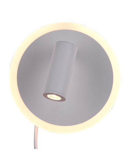 Applique murale double LED avec lampe de lecture et éclairage d'ambiance 229210231 Trio Lighting