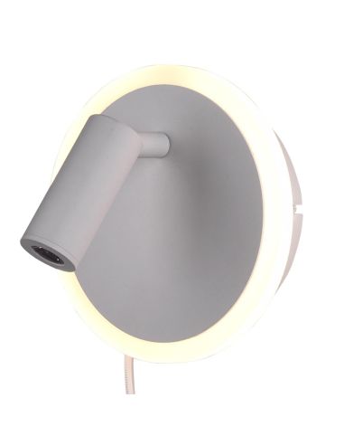 Doppelte LED-Wandleuchte mit Leselicht und Ambientelicht 229210231 Trio Lighting