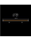 Barra LED SIBERIA XPA DR 32” gebogen ECE R149 Ref.20 weiß/gelb 19150lm 245W 9-32V IP69K