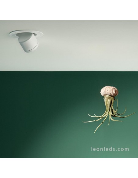 Pop Up LED Arkos Light Negro | Downlight LED de Arkos Light | Proyector LED Empotrable Negro orientable| LeonLeds Iluminación