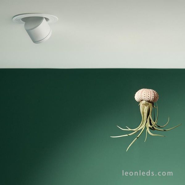 Pop Up LED Arkos Light Negro | Downlight LED de Arkos Light | Proyector LED Empotrable Negro orientable| LeonLeds Iluminación