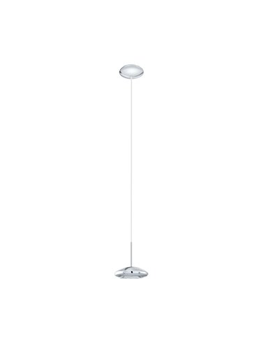 TARUGO 1 Pendelleuchte, Chrom, dimmbare LED, 3000 K, 650 lm, Ø 125 mm