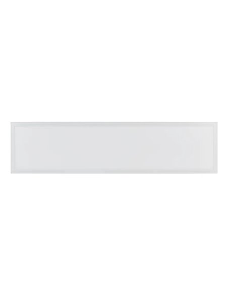 Plafón rectangular LED SALOBRENA 1 blanco 40W 4000K 4700lm 1200x300mm