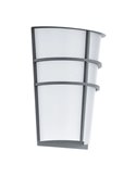 Außen-Applikation BREGANZO plata LED 5W 3000K 360lm IP44 180x250mm