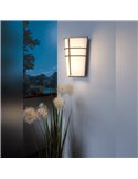 Außen-Applikation BREGANZO plata LED 5W 3000K 360lm IP44 180x250mm