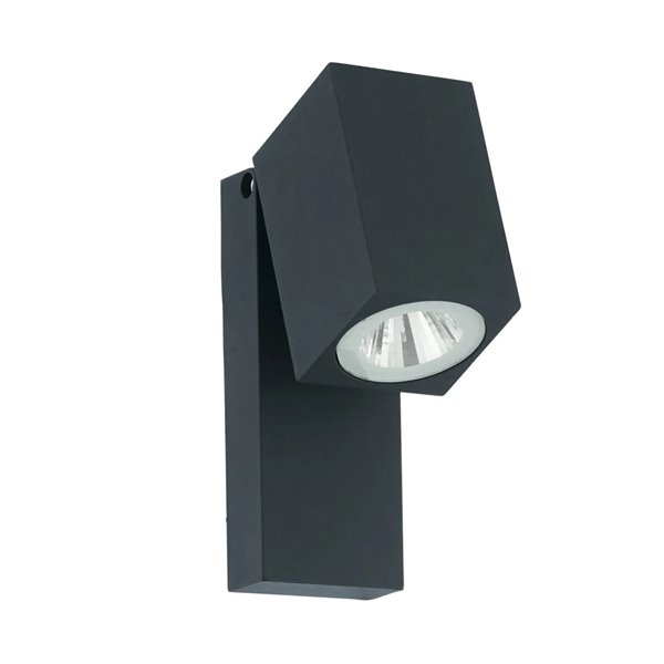 Aplique exterior SAKEDA antracita LED 5W 3000K 650lm IP44 170mm